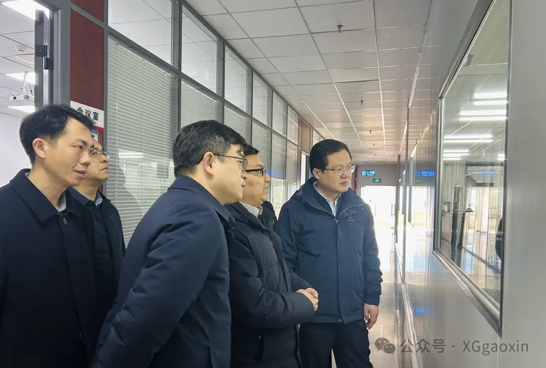  夏齐勇节后走访瀚能科技  鼓励企业铆足干劲敢快干